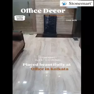 Client Testimonial Of Granite Fountain For Office From Kolkata, West Bengal