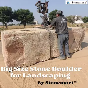 Big Size, Natural Stone Irregular Boulder For Landscaping, Lawn, Backyard, Garden