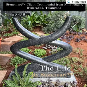 Client Testimonial Of Modern Abstract Sculpture, The Life From Hyderabad, Telangana