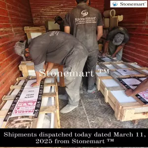 Stone Masterpieces Dispatched Dated March 11, 2025 To Faridabad, And Gurugram