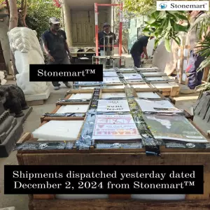 Stone Masterpieces Shipped To Hanam Konda, Telangana Dated December 2, 2024