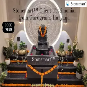 Client Testimonial Of Stone Ganesha Fountain From Gurugram, Haryana