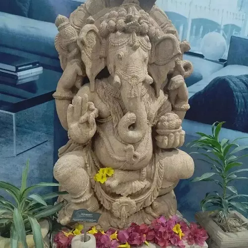 Buy Standing Ganesh Statue Lord Ganesha Good Luck God Home Online