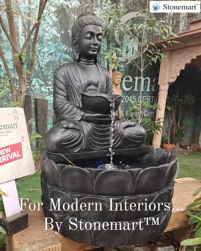 Buddha Water Fountain For Hospital Decor