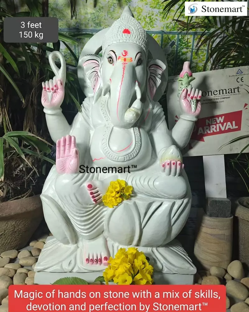 Marble Ganesha Idol