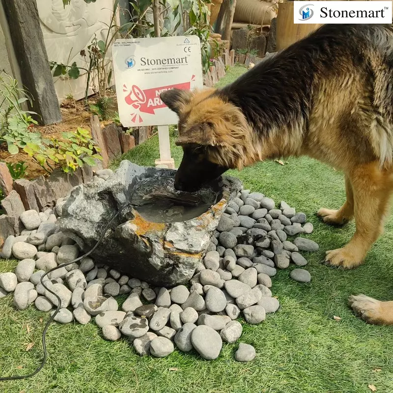 Rock Bubbler Fountain