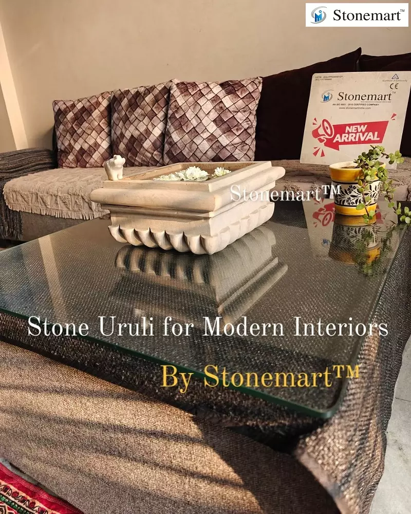 Stone Urli For Office Decor