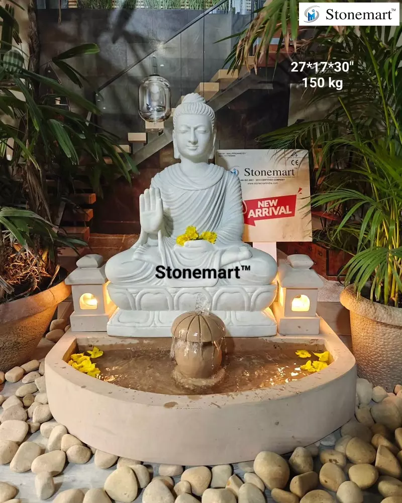 Stone Buddha Fountain